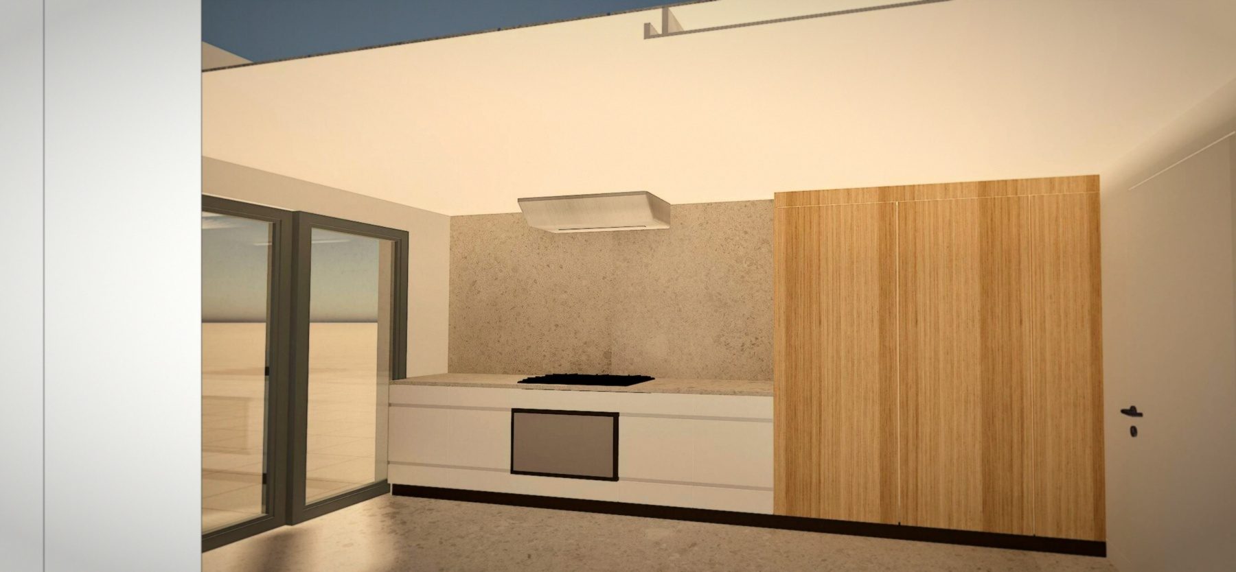 Four Gaggenau Série 400 et cabinetry chêne Vicenza — Villa Carpe Diem Saint-Tropez